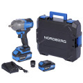 Аккумуляторный гайковерт NORDBERG NE805K (1/2", 21В, 1000Нм)