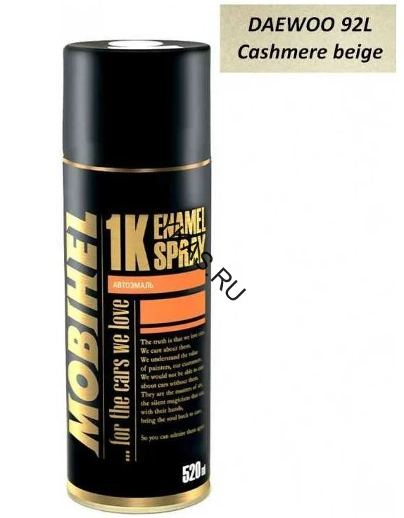 Mobihel  Эмаль базовая металлик Daewoo Cashmere Beige (520мл)