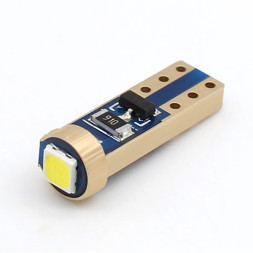 SOLAR Свет-од 12V T5 1 SMD 3030 W2.x4.6d желтый (цена за 1шт)