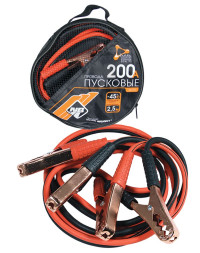 Провода пусковые  200А  "Nova Bright"  2,5м  в сумке