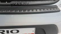 Накладка на задний бампер (ABS) KIA RIO Седан 2018-  предзаказ
