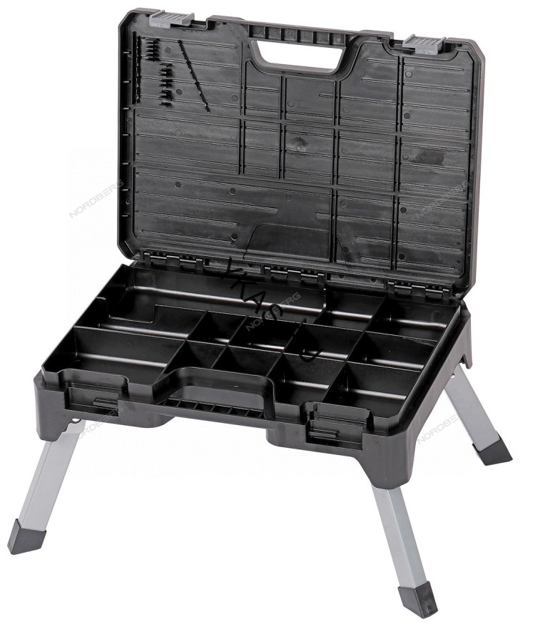 Табурет складной NORDBERG TL2 с ящиком-органайзером