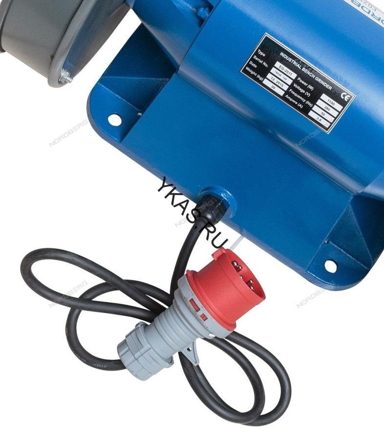 Заточной станок профессиональный NORDBERG EG2511 (250 мм, 380В)