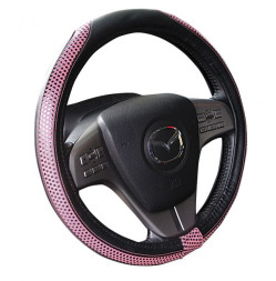 Оплетка на руль   H&amp;R  GUCCY - М,  Розовый