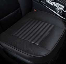 Накидка Carlife «Classic» нижняя часть с карманом экокожа черный