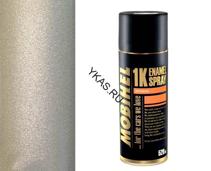 Mobihel  Эмаль базовая металлик Daewoo Dove Silver (520мл)