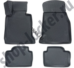 Коврики резиновые   BMW 4  F32 с 2011г-  СЕТКА