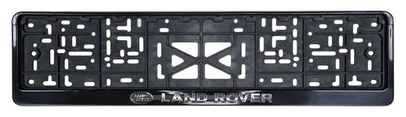 Рамка номера пластик  LAND ROVER  (книжка)