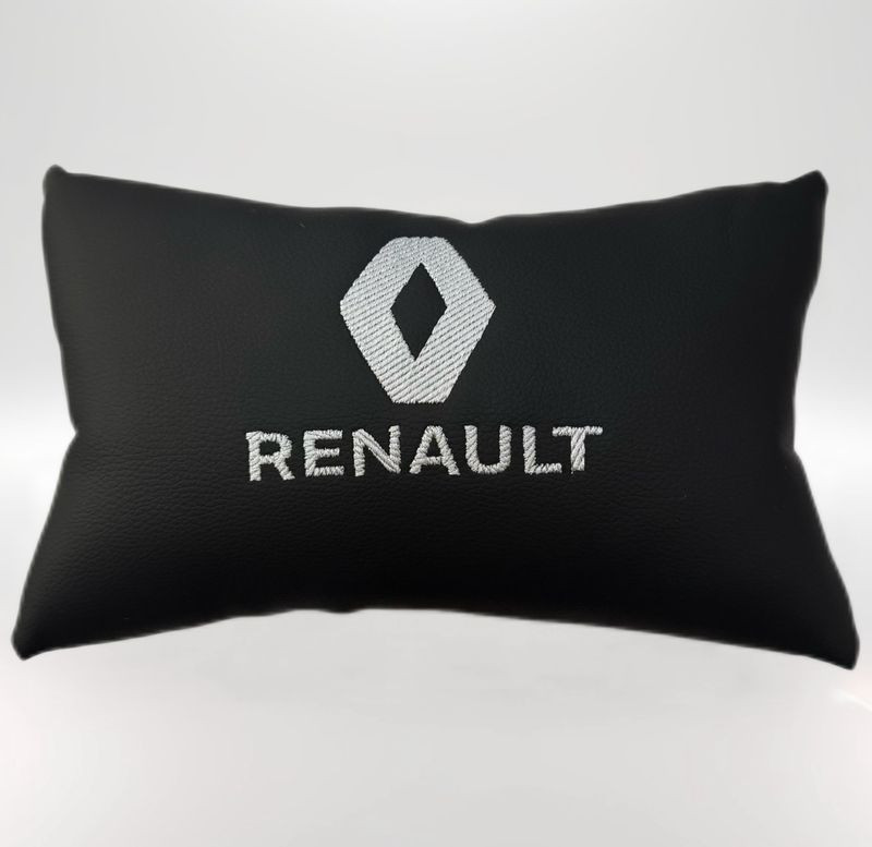 Подголовник-подушка с маркой авто  RENAULT  (комплект 2шт)