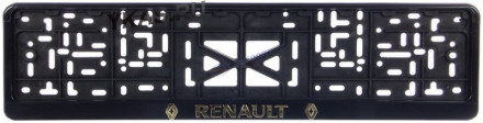 Рамка номера пластик  RENAULT  (книжка)