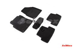 Коврики Nissan Qashqai I 2006-2014г. /компл.5шт./осн.резин./ LUX