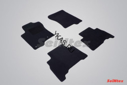 Коврики текстильн. Toyota Land Cruiser 150 с 2014г. -/компл.4шт./осн.резин./ LUX