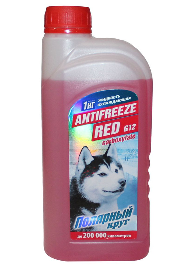 Антифриз  "Полярный круг"  G12 (красный) 1 кг