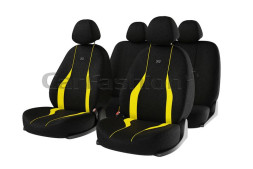 Чехлы  «NEON»  Жёлтый/Чёрный/Жёлтый  (Полиэстер)