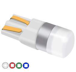 SOLAR Свет-од 12V T10 1 SMD W5W W2.1x9.5d белый