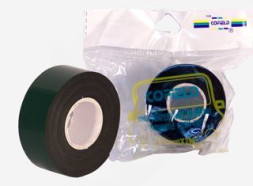 Двухсторонняя клейкая лента "COFIELD" зеленый / 50mm x 2m