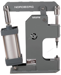 Пневматический станок NORDBERG NR8PM для заклепки тормозных колодок (цилиндр 160 мм)