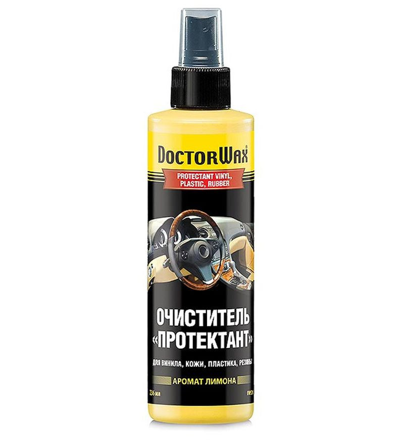 DW 5248 Очиститель "Протектант" для винила, кожи, пластика, резины, с запахом "лимон"