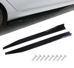 Накладки на пороги 120х10х7см черный