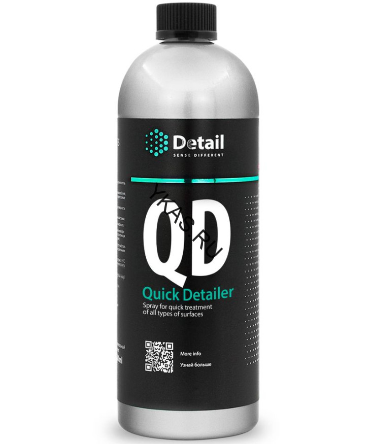 DETAIL  Универсальный очиститель от капель и пальцев, пыль и разводы со всех видов ЛКП  "QD"  1л.