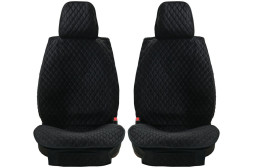 Комплект Накидок Seintex «Ellipse» Чёрный (велюр) (2шт)