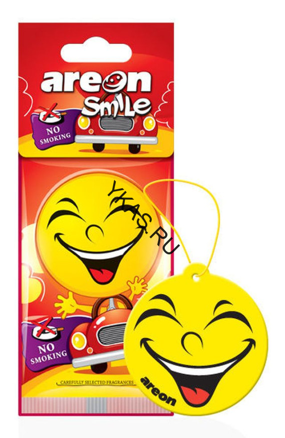 Осв.возд. Areon Сухой "SMILE RING"  Anti Tobacco
