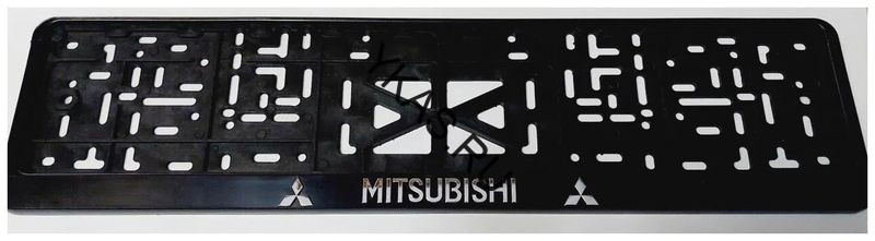 Рамка номера пластик  MITSUBISHI  (книжка)
