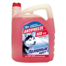 Антифриз "Полярный круг" G12 (красный) 10кг