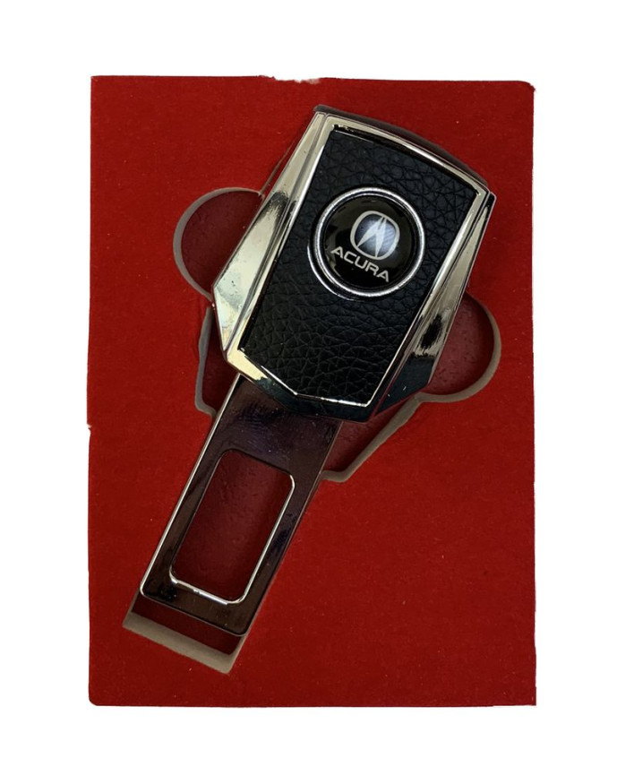 Блокировка ремня безопасности "ACURA"  1шт. (с вставкой)