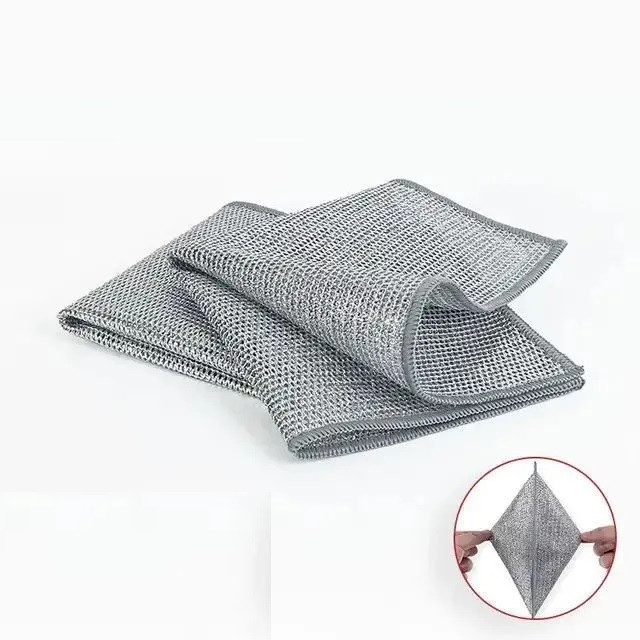 Микрофибра  Carlife Super abrasive  20x20см  Серый