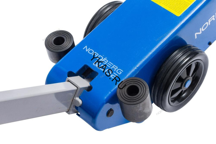 Домкрат подкатной пневмогидравлический двухштоковый NORDBERG N502