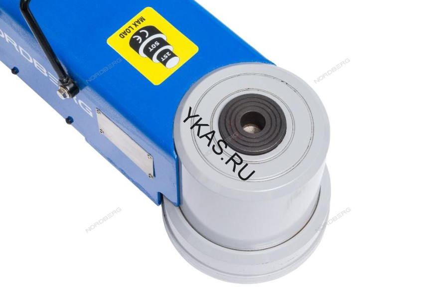 Домкрат подкатной пневмогидравлический двухштоковый NORDBERG N502