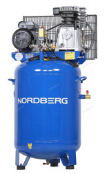 Вертикальный поршневой ременной компрессор NORDBERG NCEV150/480