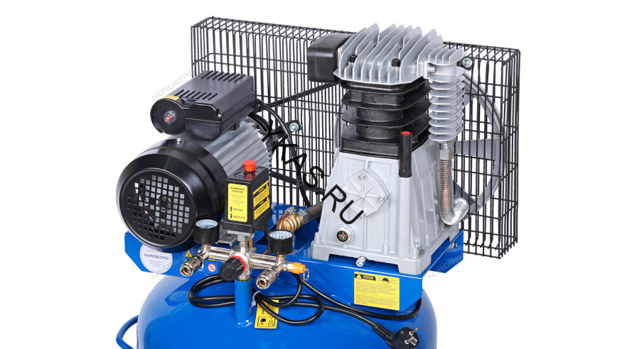 Вертикальный поршневой ременной компрессор NORDBERG NCEV150/480