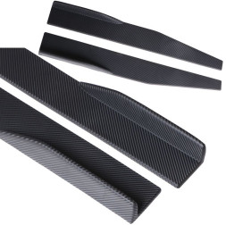 Накладки на пороги 78х10,5х5,5см карбон