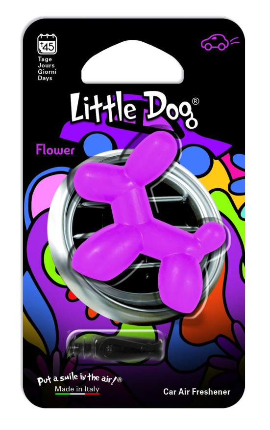 Осв.воздуха Little Dog на дефлектор  Цветочный