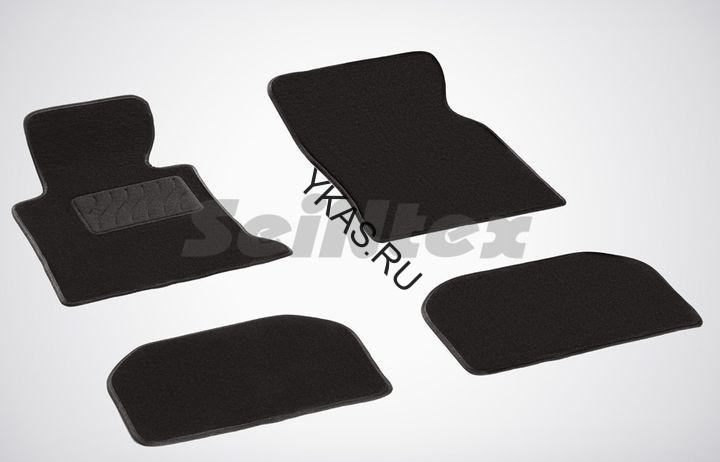 Коврики текстильн. BMW 7 E38  1994-2001г.  /компл.4шт./осн.резин./  LUX