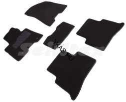 Коврики текстильн. KIA Sportage IV с 2015г- /осн.резин./ LUX