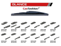 Дворники  задние  CF GLANCE 33, 13" каркасные 330мм (12 адаптеров)