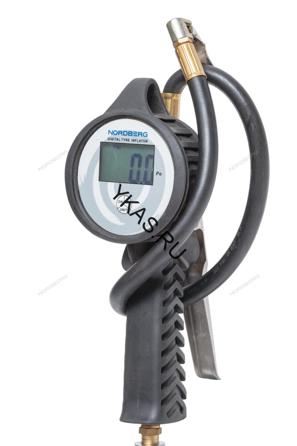 Профессиональный пистолет для подкачки шин NORDBERG TI8D с цифровым манометром