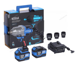 Аккумуляторный гайковерт NORDBERG NE806K-1/2 (1/2", 21В, 1500Нм)
