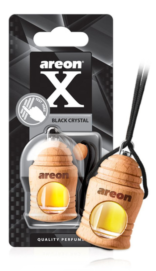 Осв.возд. Areon FRESCO  X-VERSION "бутылочка в дереве" Black Crystal