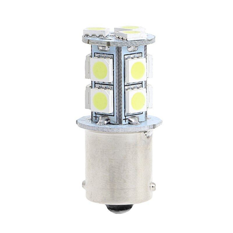 SOLAR  Свет-од  12V  T15  13 SMD 5050  21W   BA15S желтый