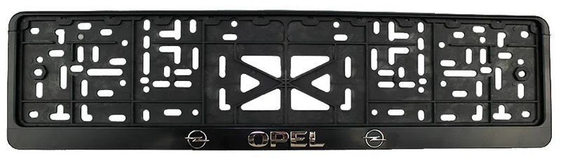 Рамка номера пластик  OPEL  (книжка)