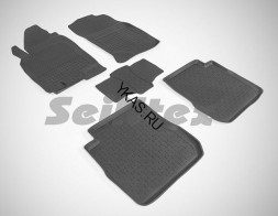 Коврики резиновые Mitsubishi OUTLANDER I 2003-2008г. БОРТ