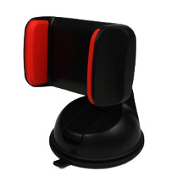 Держатель телефона  Carlife черно-красный (короткий)