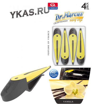 Осв.воздуха DrMarcus на дефлектор  EASY CLIP  Vanilla