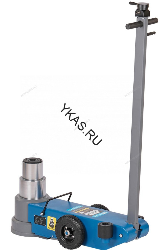 Домкрат подкатной пневмогидравлический двухштоковый NORDBERG N802