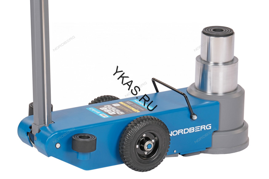 Домкрат подкатной пневмогидравлический двухштоковый NORDBERG N802