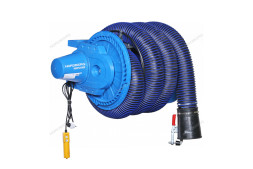 Катушка для сбора выхлопных газов NORDBERG HRF8150E-KIT с автоматическим приводом, шлангом и насадкой (D=150)